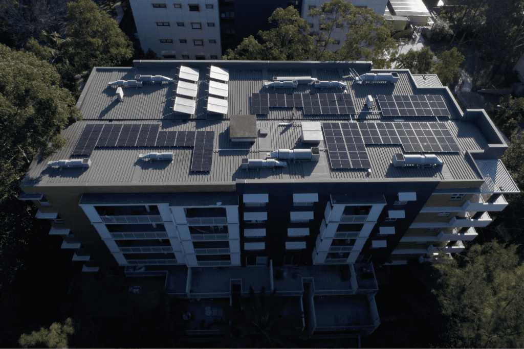 Chatswood Apartment Drone Shot